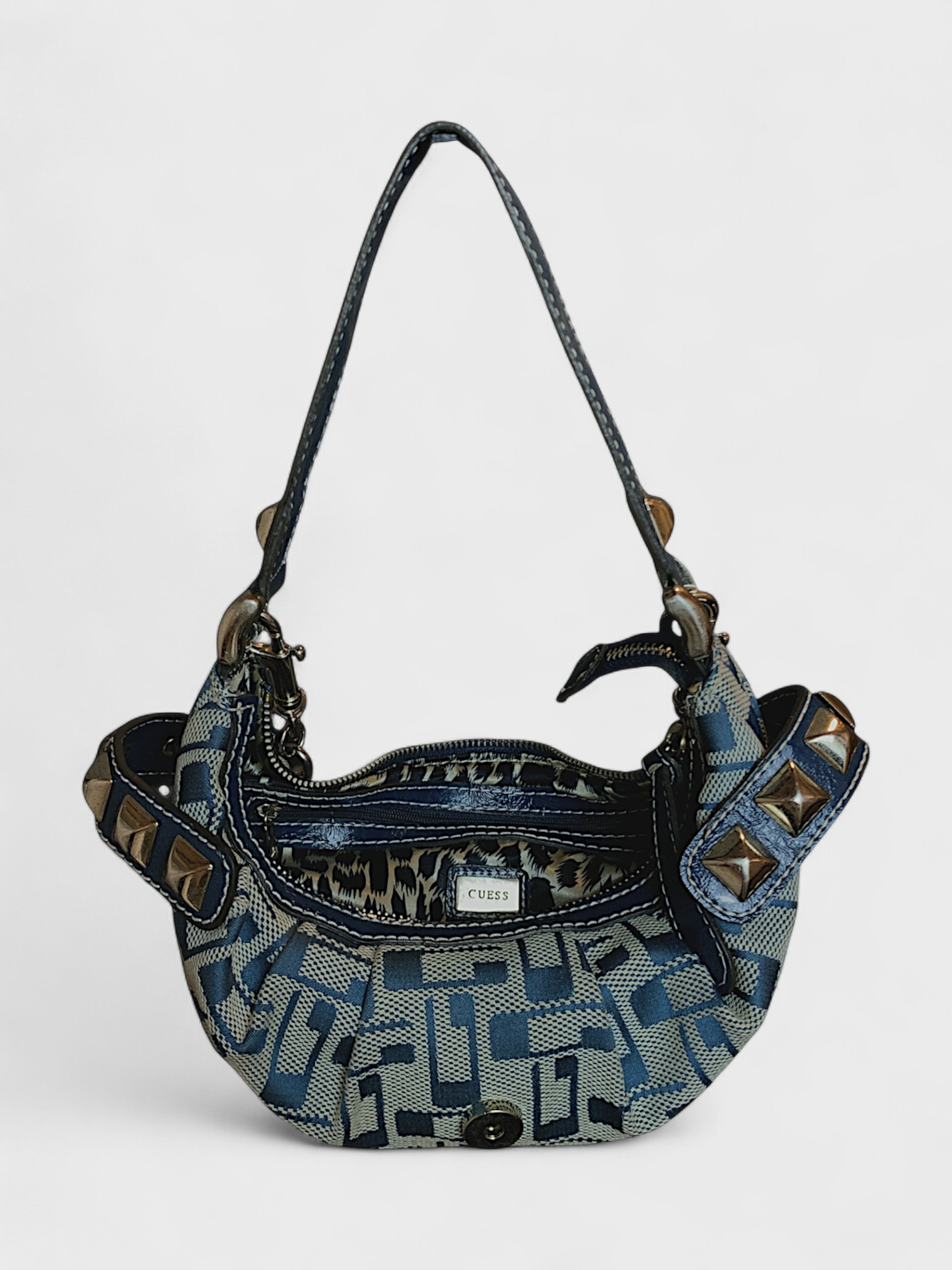 Guess Monogram Mini Hobo Bag