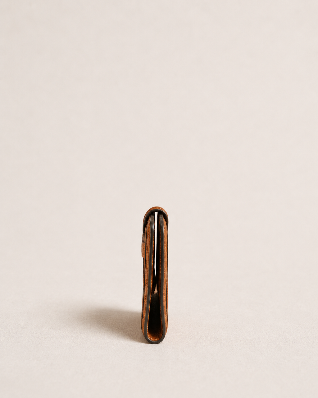 Lancel Brown Passport Holder