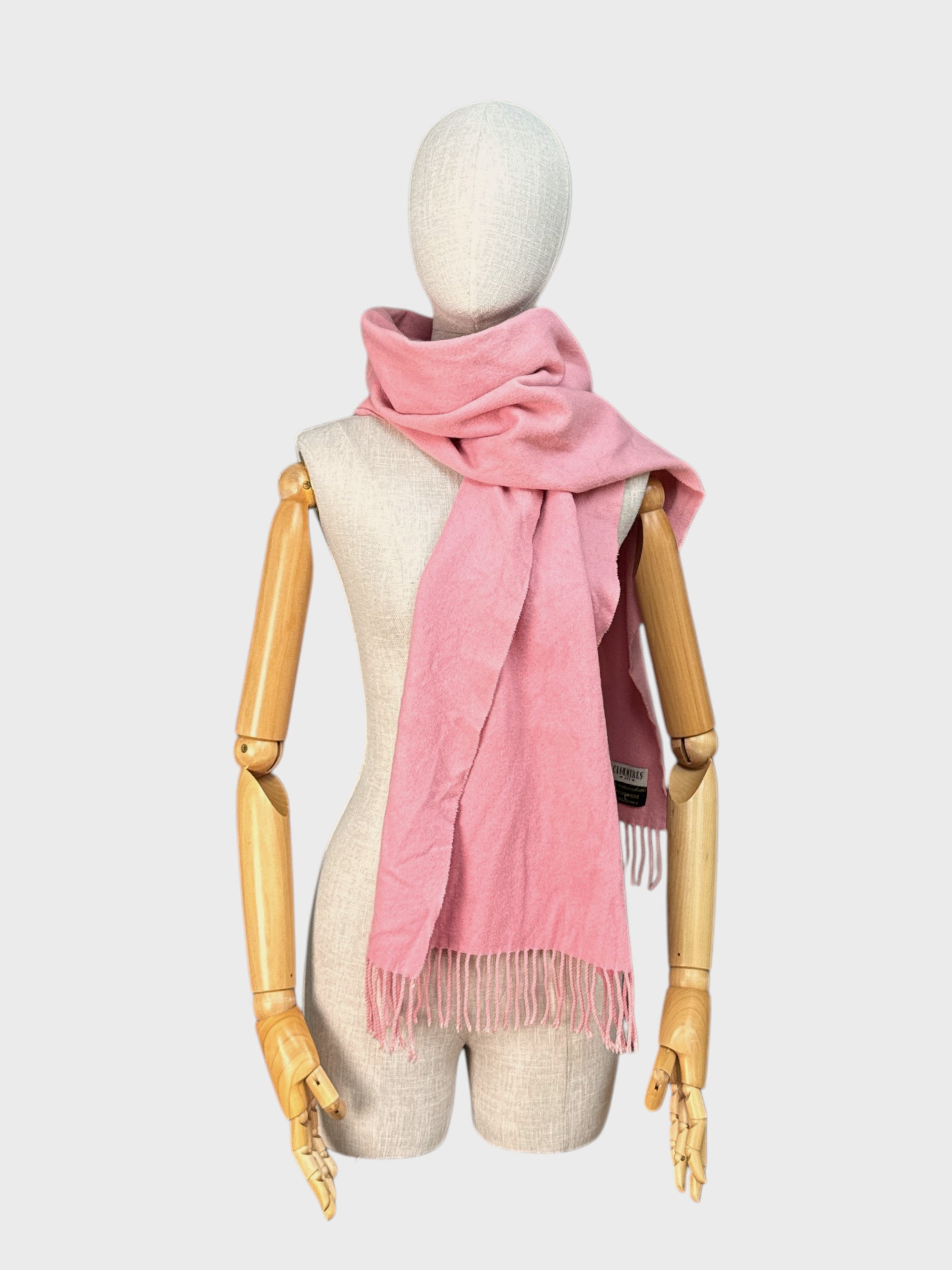100% cashmere scarf, Rose Cashmere etc.