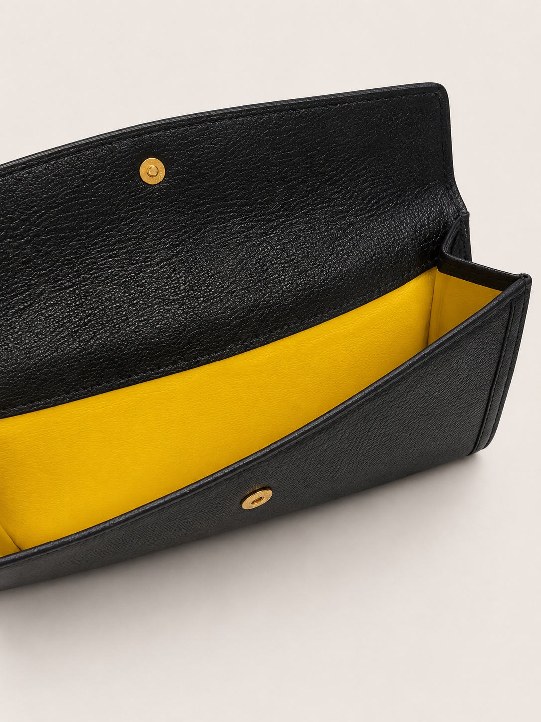 Black Leather Wallet Bvlgari