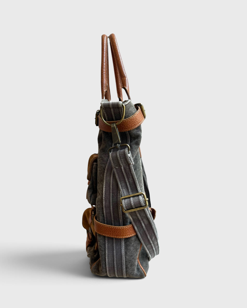 Just Cavalli Brown Pocket Bag