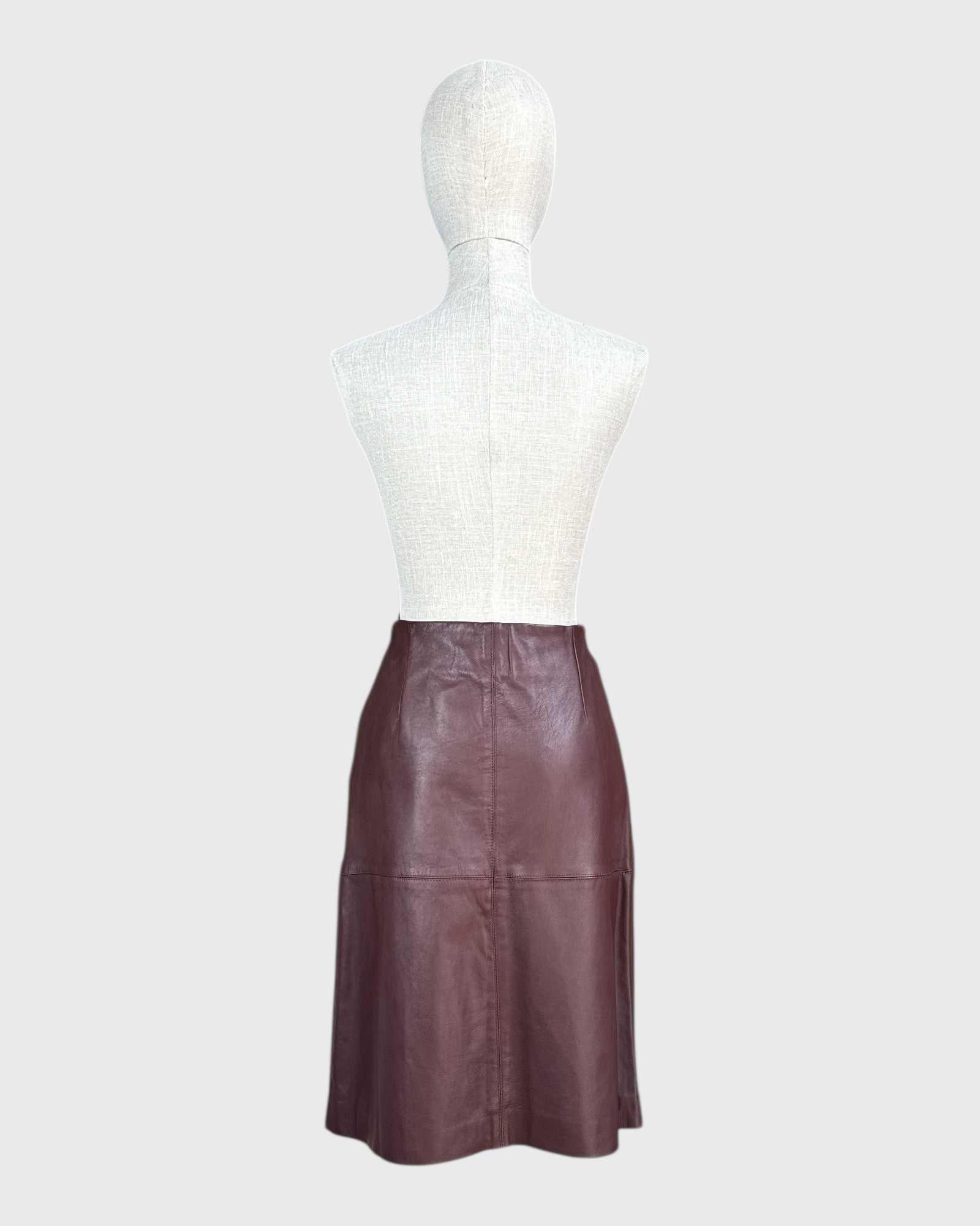 Jupe 100% cuir Twinset , S