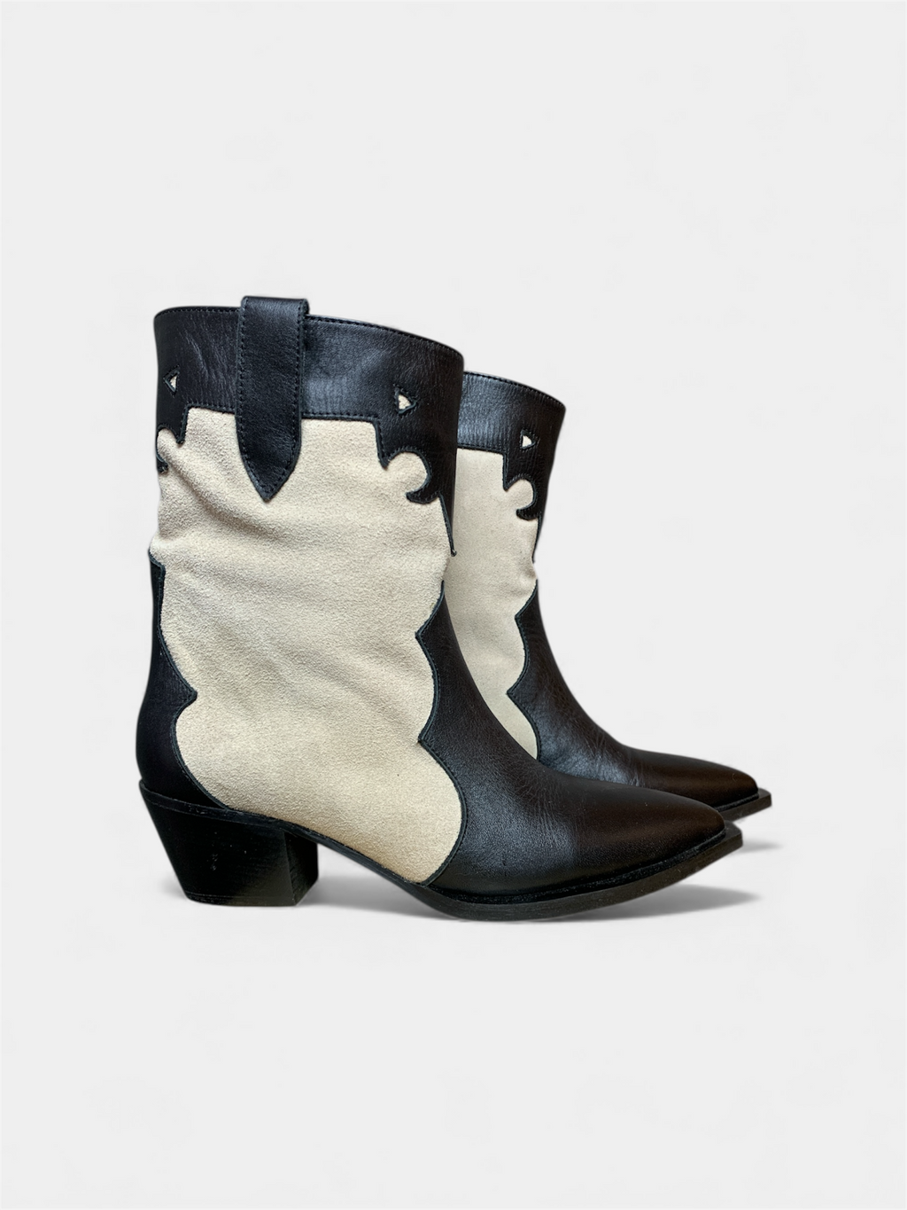 Two-tone Cowboy Boots, Ateliers, size 36