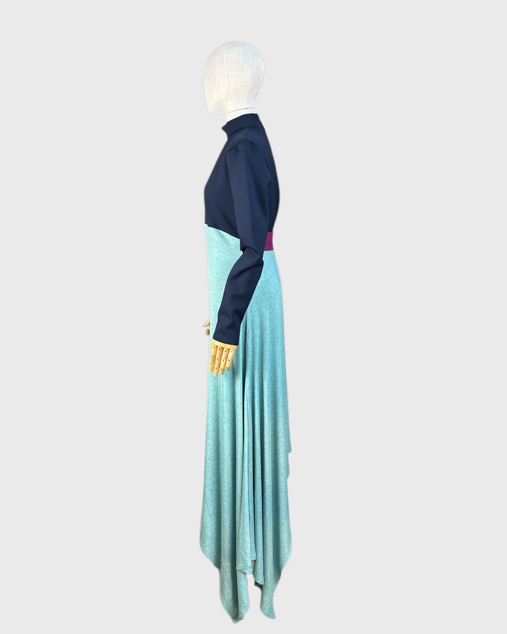Robe bicolore asymétrique Marie Saint Pierre, taille M