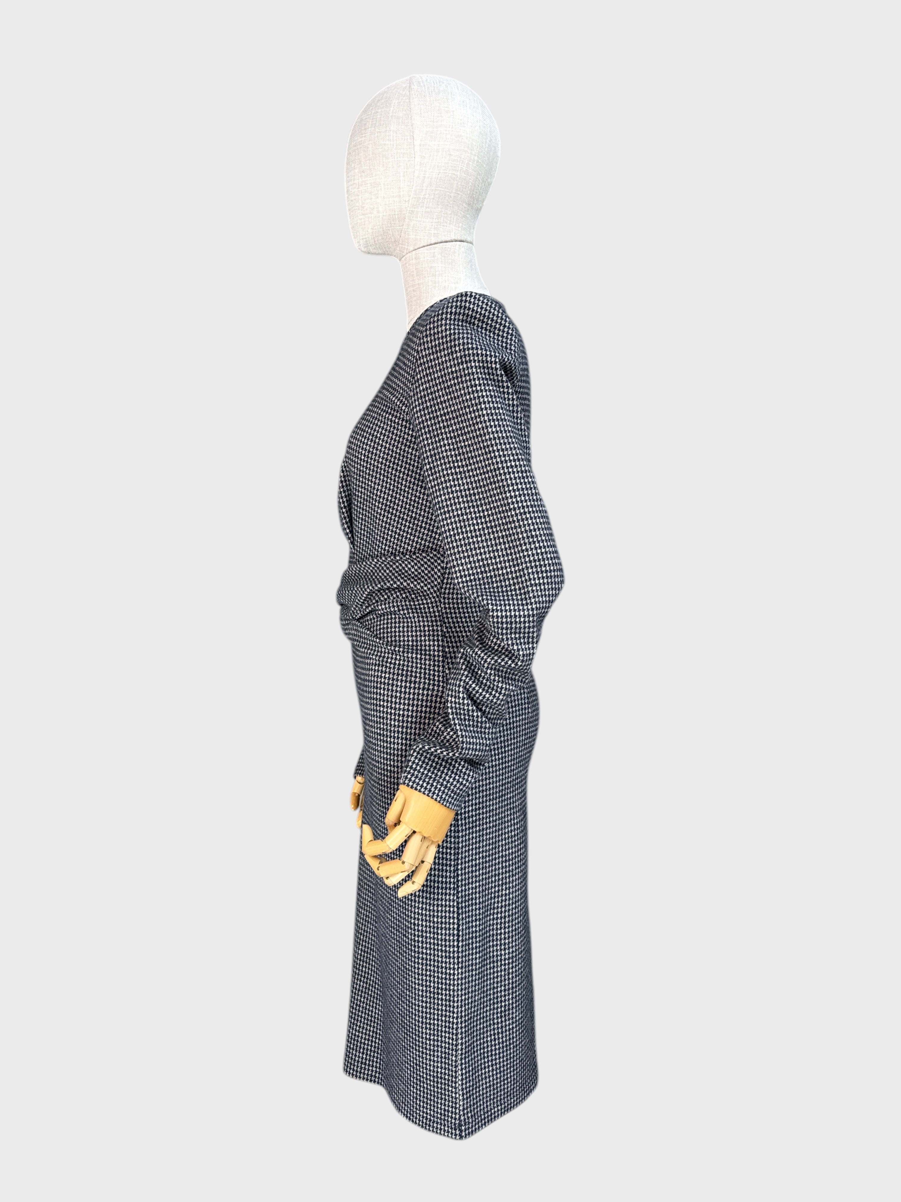 Robe pied-de-poule Weekend MaxMara, XS