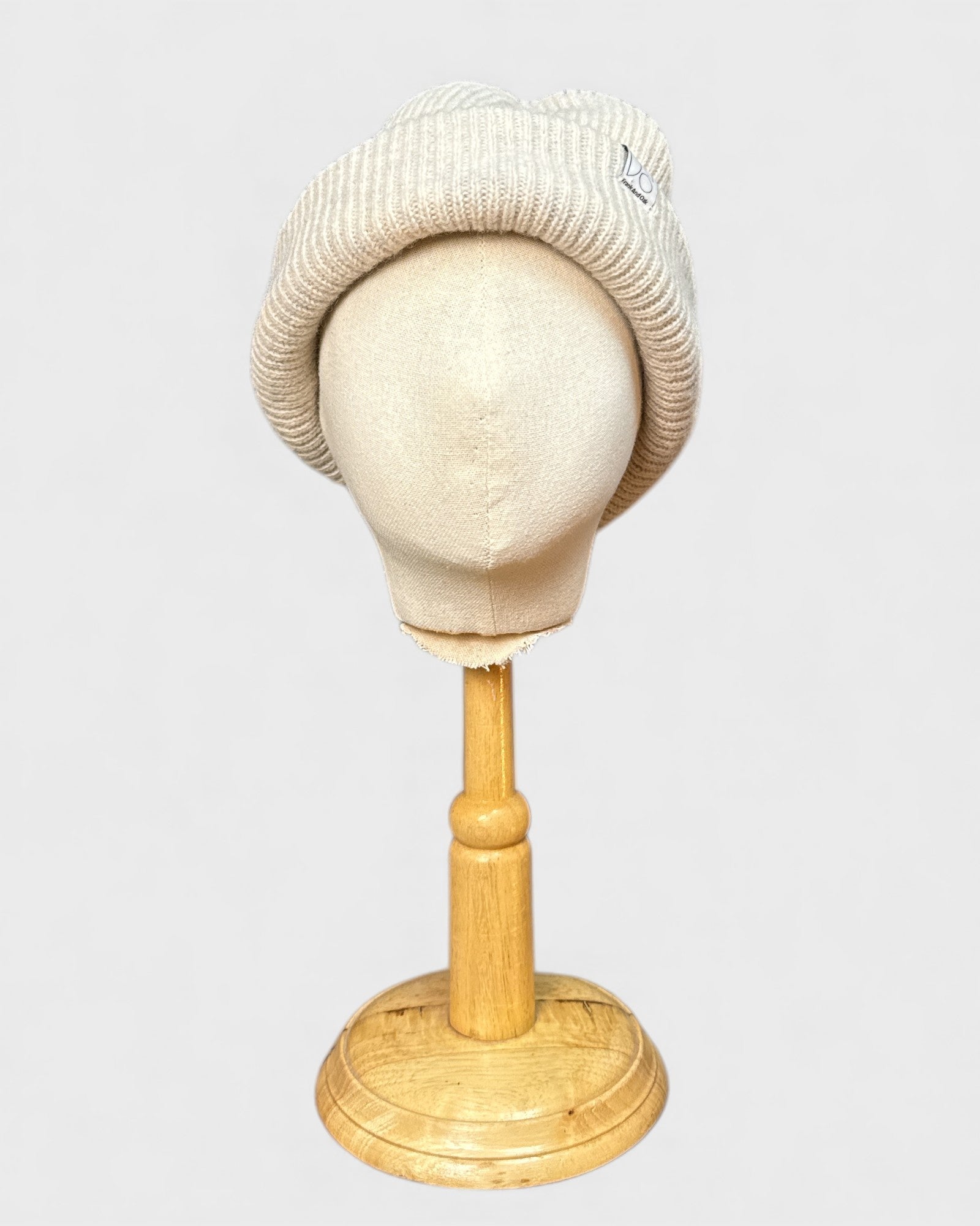 100% Wool Toque, Cream White, Frank and Oak